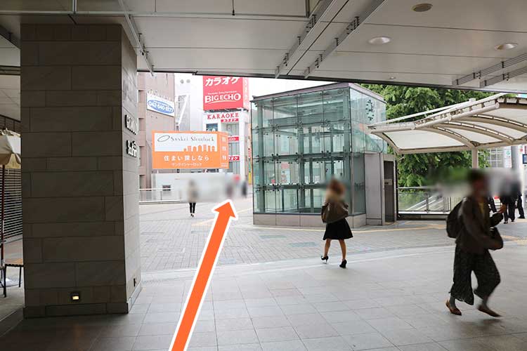 JR立川駅からのアクセス2